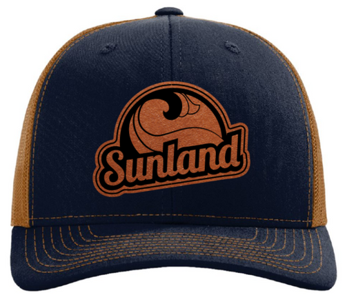 Sunland Leather Patch Trucker Hat